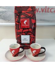 JULIUS MEINL BAR SPECIALE zrno 1 kg set šálky Espresso 50ml